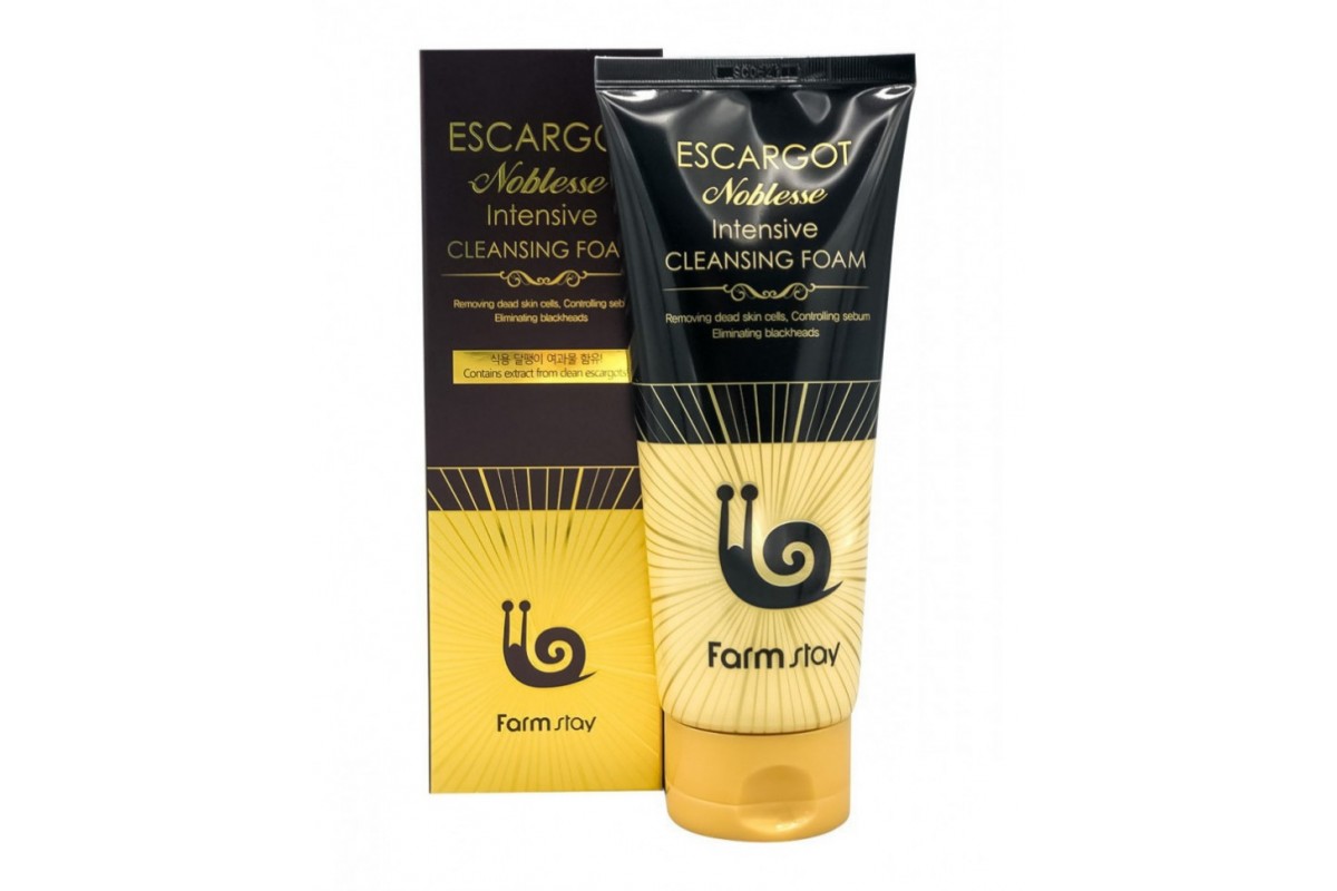 очищающая интенсивно с муцином королевской улитки 180мл