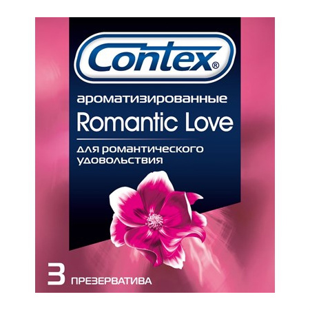 Contex Презервативы Romantic love ароматизированные 3 шт.