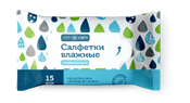 Салфетки влажные ComForte освежающие 15 шт. Салфетки влажные ComForte освежающие 15 шт.
