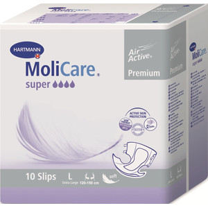 MoliCare Premium Soft Super Подгузники для взрослых L 10 шт.