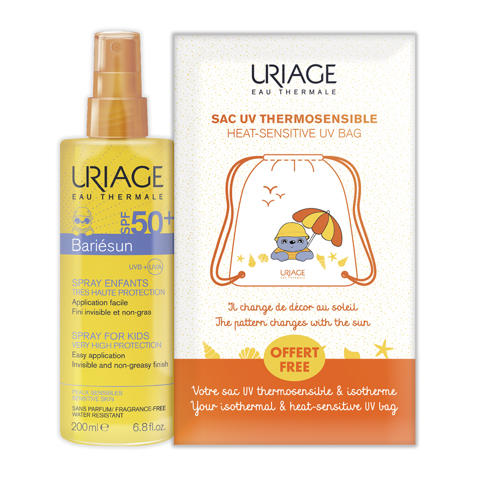 Спрей солнцезащитный для детей spf50+ 200 мл + подарок рюкзак для пляжа