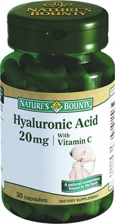 nature`s bounty Гиалуроновая кислота капсулы 20 мг 30 шт. (БАД)