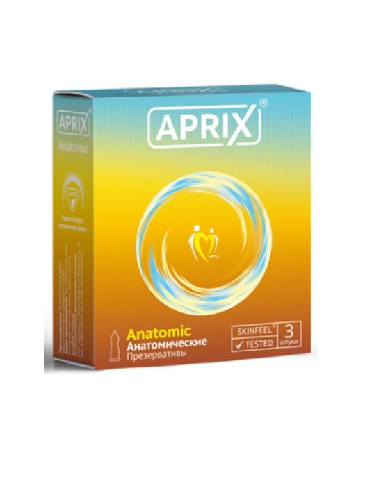aprix Презервативы anatomic анатомические 3 шт.