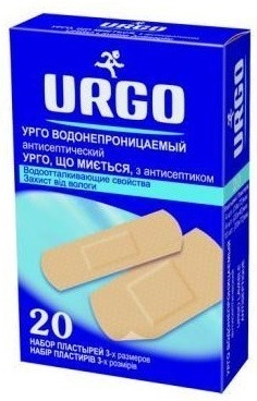 набор моющийся 20 шт. urgo