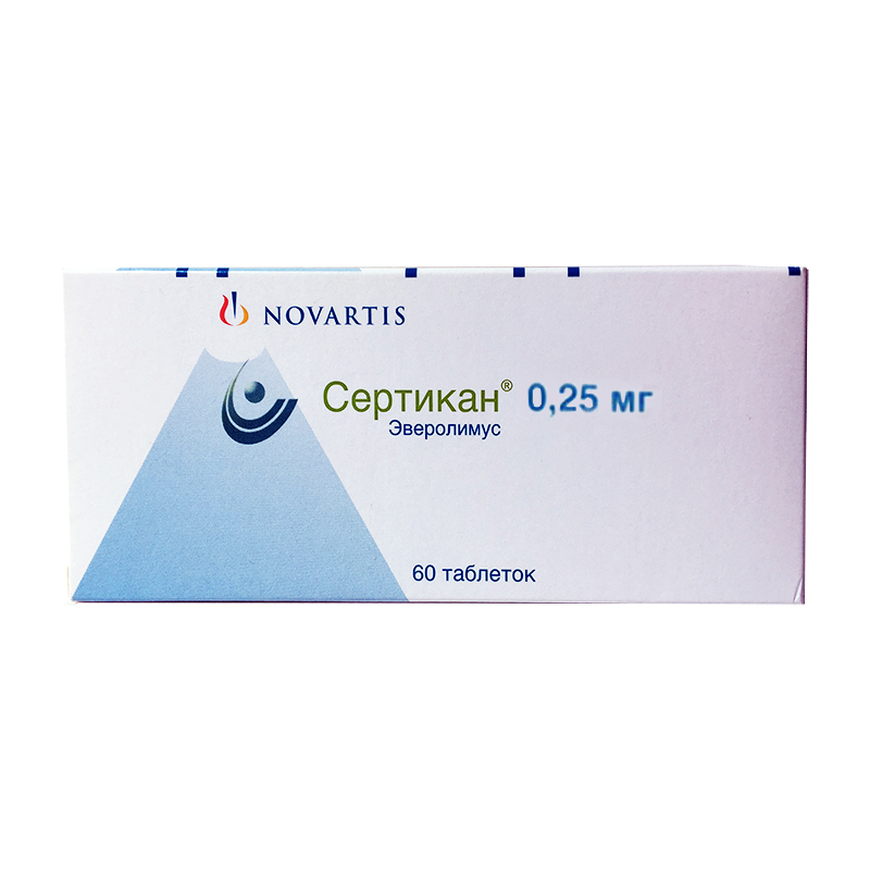Купить Сертикан таблетки 0, 25 мг 60 шт., Novartis Pharma [Новартис Фарма]