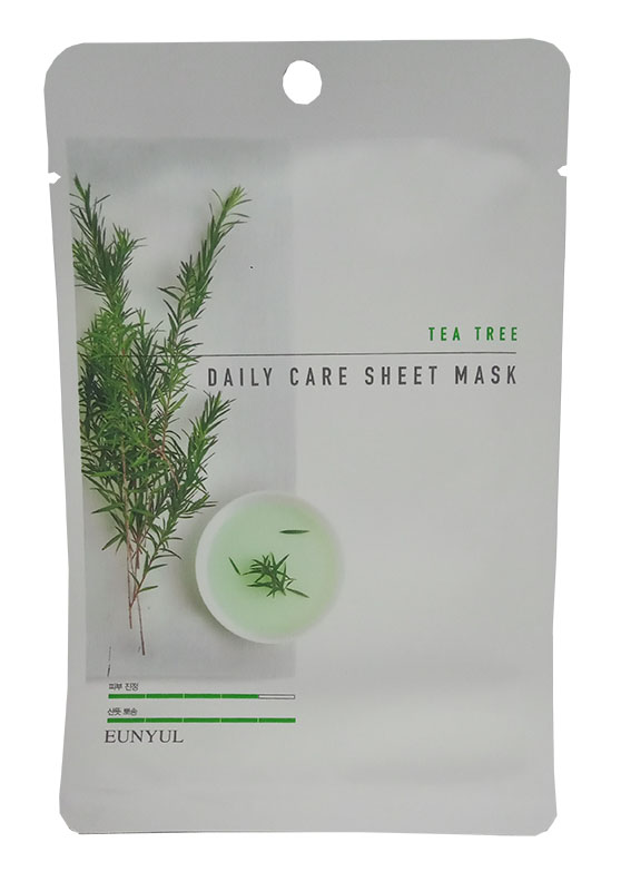 для лица с чайным деревом 22 мл tea tree daily care sheet mask