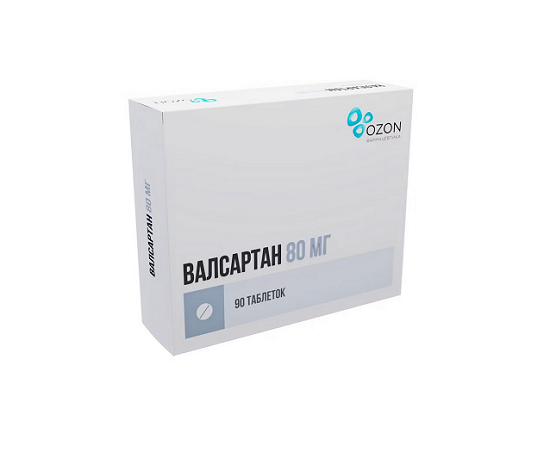 таблетки покрытые пленочной оболочкой 80 мг 90 шт.