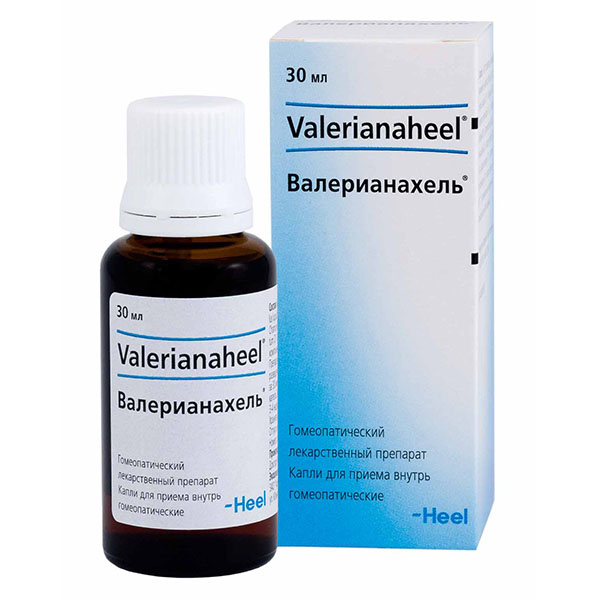 Валерианахель капли для приема внутрь гомеопатические 30 мл