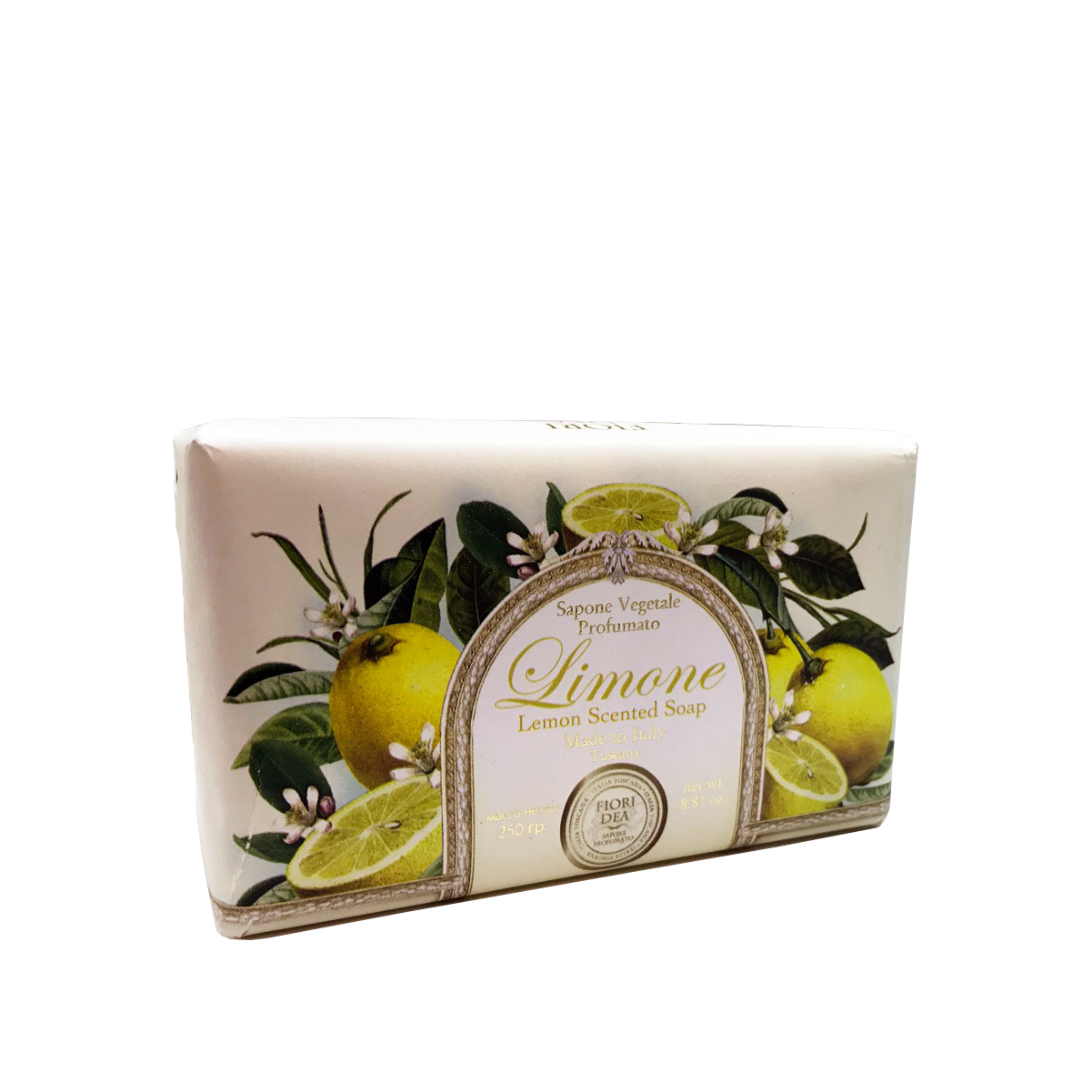 Купить Fiori Dea Мыло кусковое Лимон 250 г, Tema Laboratorio di Ricerca Italia S.r.l.
