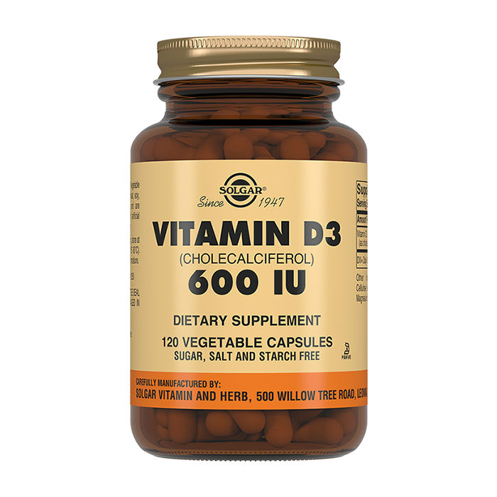 Solgar Витамин D3 600 МЕ капсулы 120 шт.
