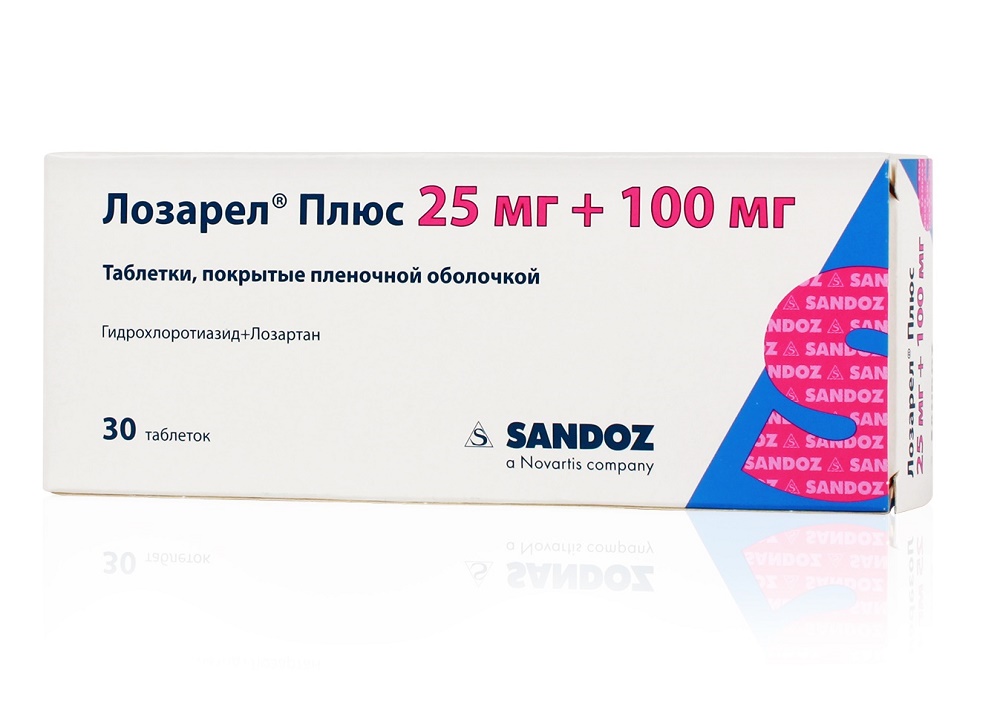 таблетки покрытые пленочной оболочкой 25 мг+100 мг 30 шт.