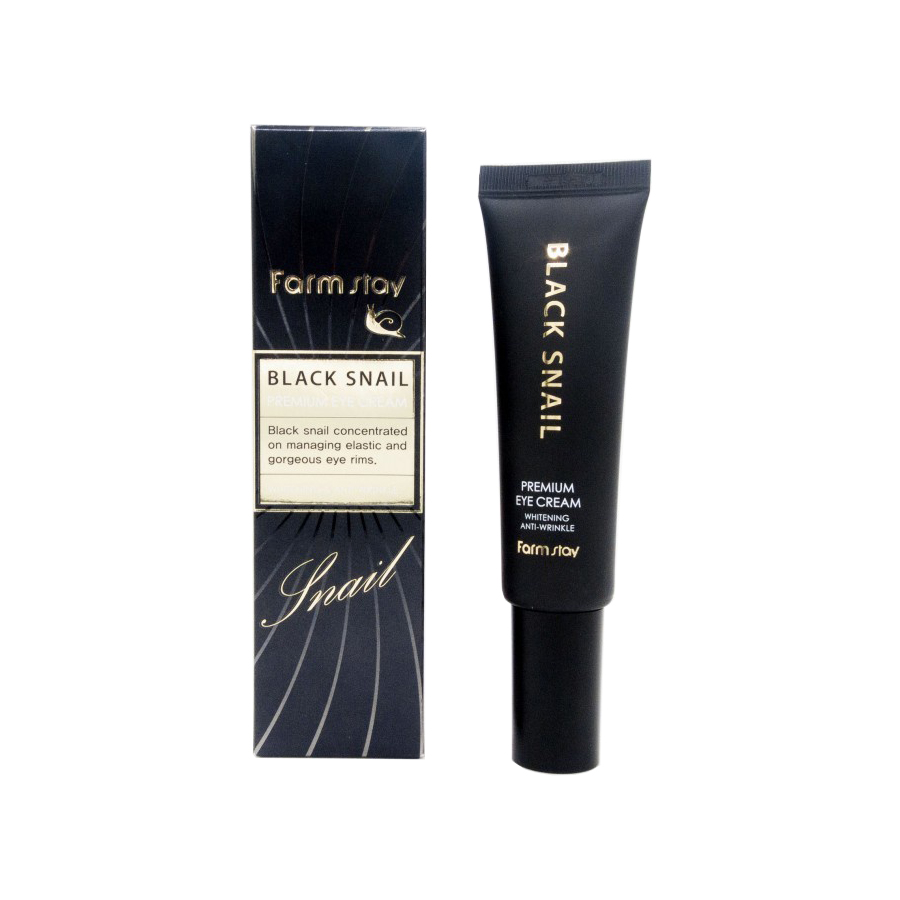 премиальный для кожи вокруг глаз с муцином черной улитки 50 мл