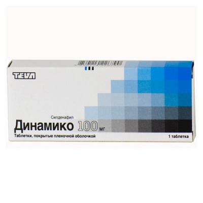 

Динамико таблетки 100 мг 1 шт.