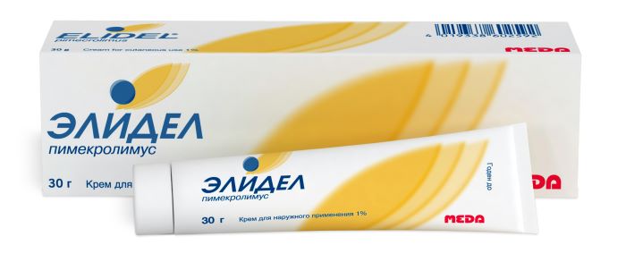 Элидел крем для наружного применения 1% туба 30 г, Meda Pharma [Меда Фарма]  - купить