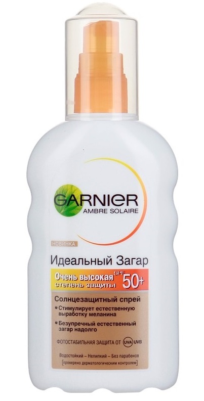 Спрей идеальный загар spf50+ 200мл