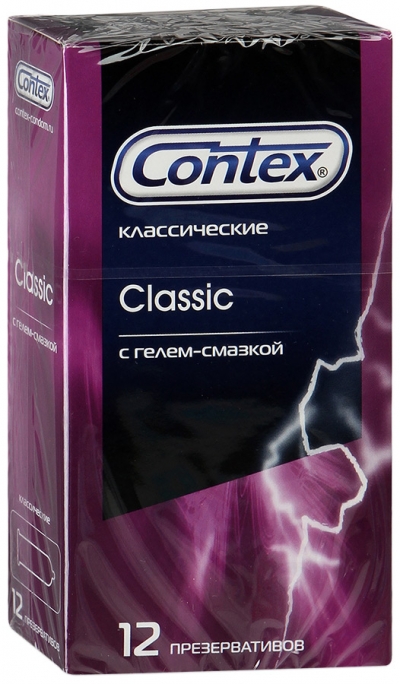 Купить Contex [Контекс] Презервативы Classic классические 12 шт., LRS Prodacts [ЛРС Продактс], латекс