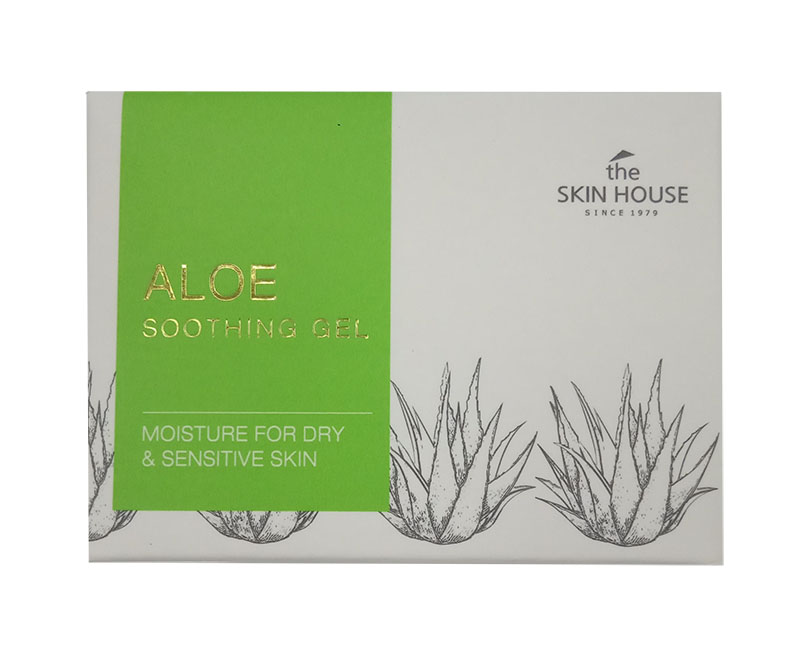 the skin house [Скин хаус] Гель успокаивающий с экстарктом алоэ для лица и тела