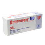 Депренорм МВ таблетки пролонгированного действия покрытые пленочной оболочкой 35 мг 30 шт.