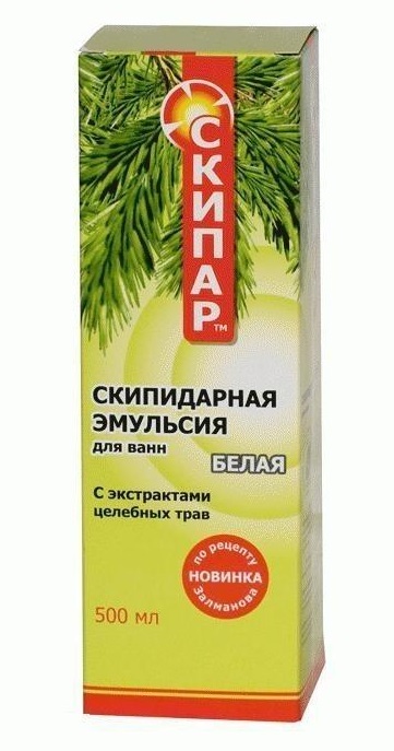 

Скипар Эмульсия для ванн Белая 500 мл