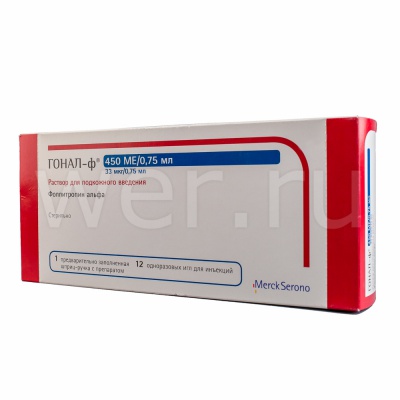 раствор для подкожного введения 33 мкг/0,75 мл (450 МЕ) в шприц-ручке 1 шт. в комплекте с одноразовами иглами для инъекций 12 шт.