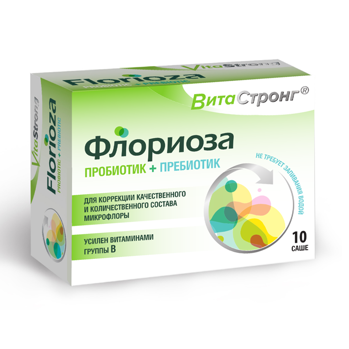 

Витастронг Флориоза порошок саше-пакет 1,7г 10 шт.