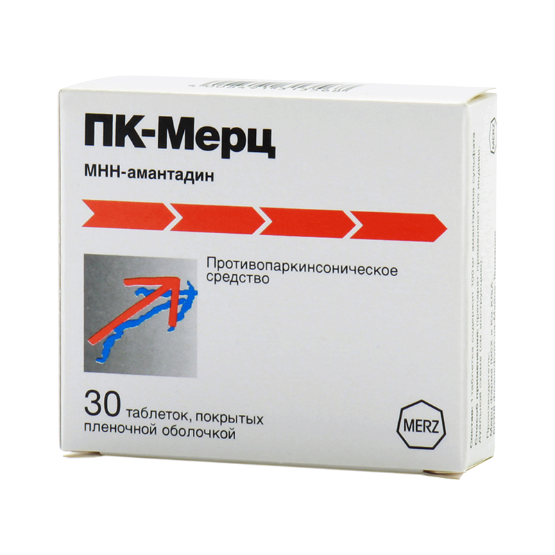 ПК-Мерц таблетки покрытые пленочной оболочкой 100 мг 30 шт.
