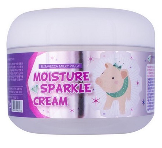 для лица для сияния milky piggy moisture sparkle cream 100 мл