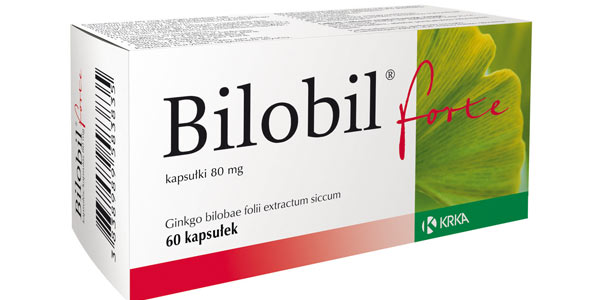 Билобил Форте капсулы 80 мг 60 шт.