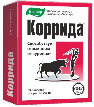 

Коррида таблетки для рассасывания 100 шт. Эвалар