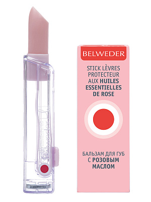 Купить Belweder Бальзам для губ Розовое масло 4 г, Belweder France [Бельведер Франция]