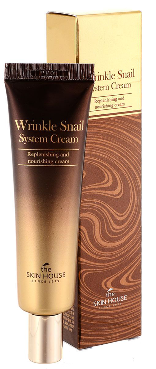 для лица улиточный омолаживающий wrinkle snail system cream 30 мл