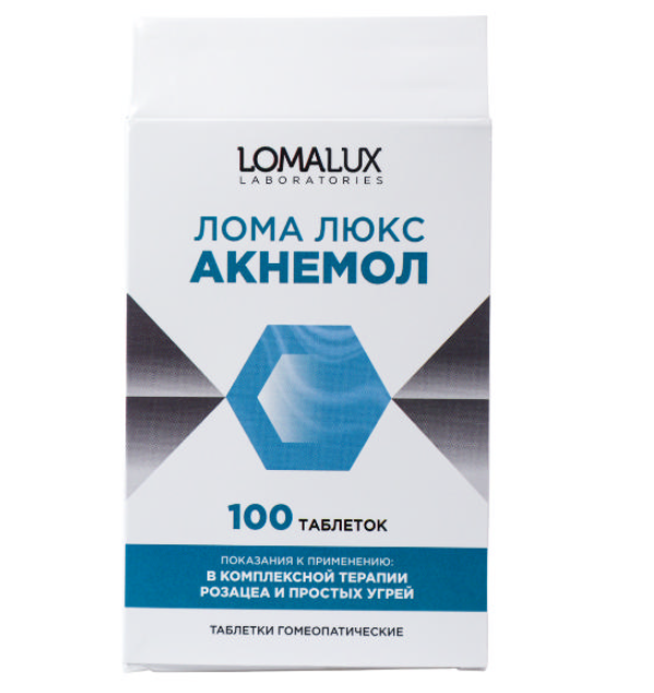 Лома-Люкс Акнемол таблетки гомеопатические 100 шт.