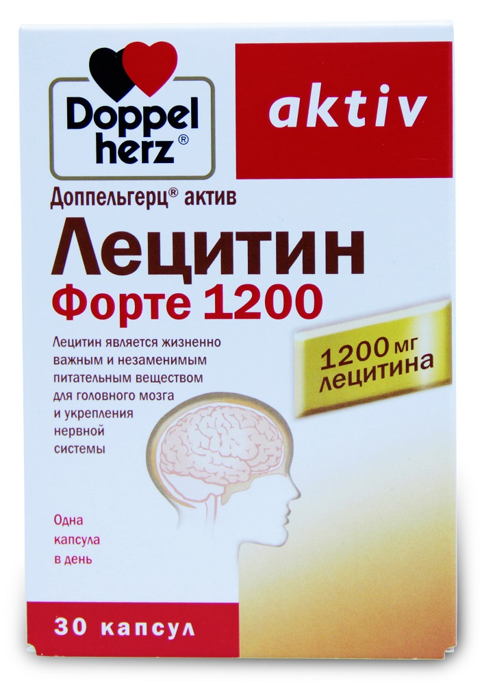 Doppelherz Актив Лецитин форте 1200 мг 30 шт. капс.