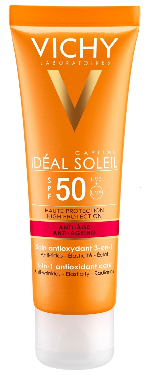 Уход антивозрастной 3в1 spf50 50 мл