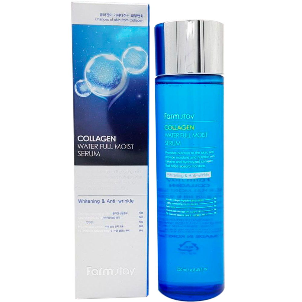 увлажняющая с коллагеном 250 мл collagen water full moist serum