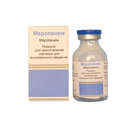 порошок для приготовления раствора для инъекций 500 мг 1 шт.