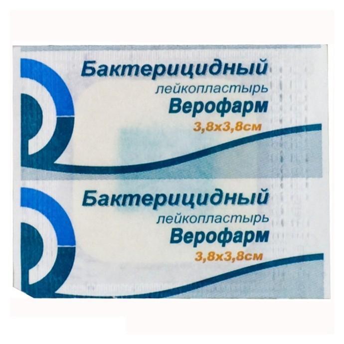 3,8 см х 3,8 см 1 шт. Верофарм