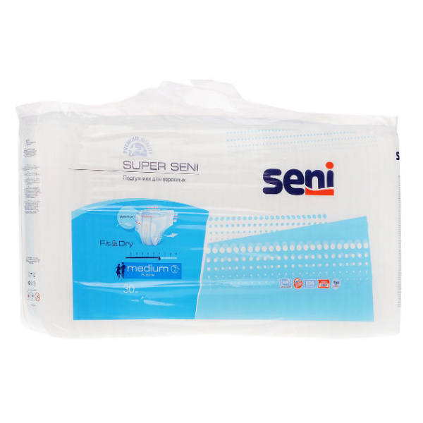 

Seni Super Подгузники для взрослых р.M 30 шт.