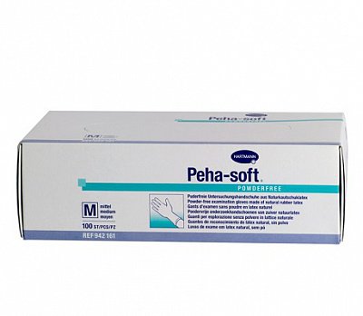 с удлиненной манжетой нестерильные неопудренные размер m 100 шт. (50 пар)