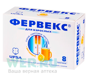 порошок для приготовления раствора для приема внутрь пакетики 8 шт. лимон с сахаром