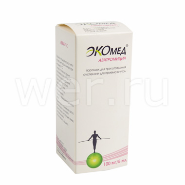 порошок для приготовления суспензий фл. 100 мг/5 мл 16,5г