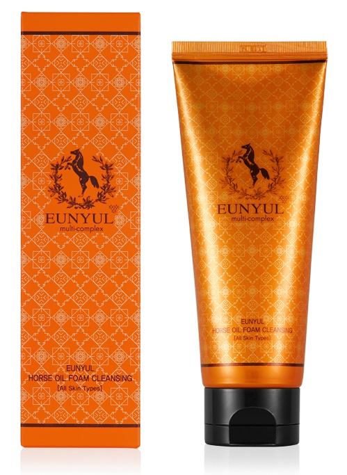для умывания с лошадиным маслом 150 мл horse oil foam cleanser
