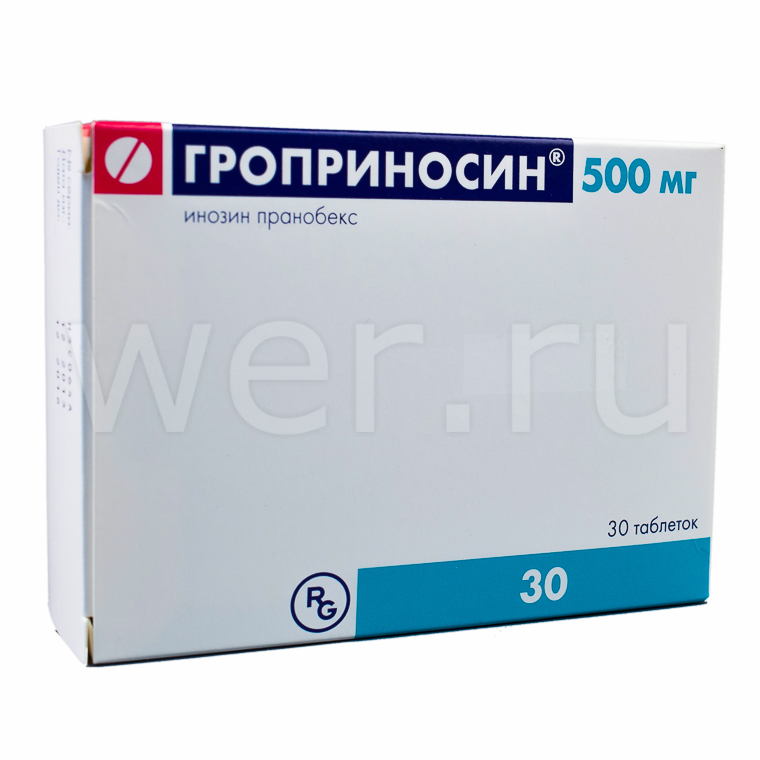 таблетки 500 мг 30 шт.