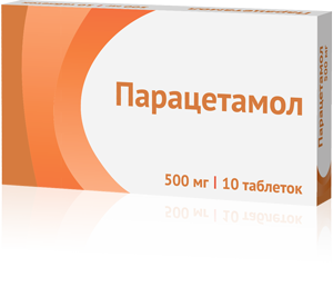 Парацетамол таблетки 500 мг 20 шт. Озон