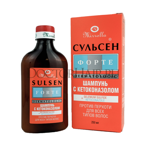 шампунь с кетоконазолом против перхоти 250 мл