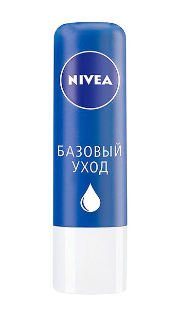 Nivea Lip Бальзам для губ Базовый уход 4, 8 г, Beiersdorf AG [Байерсдорф]  - купить