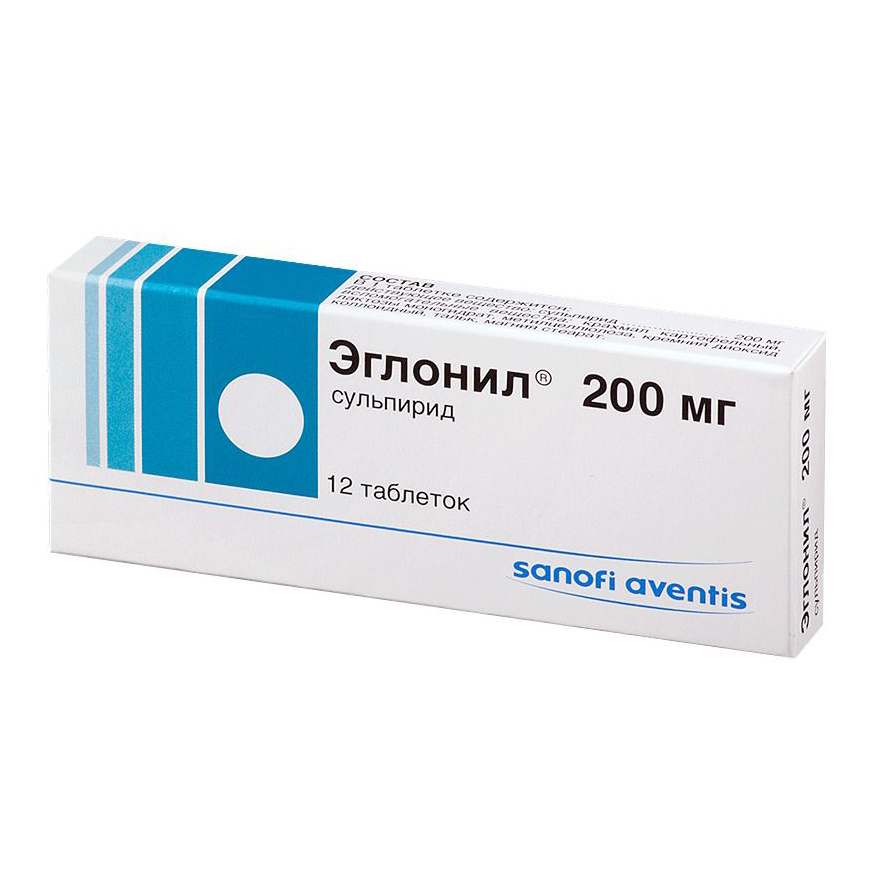 Эглонил таблетки 200 мг 12 шт., Sanofi Aventis [Санофи-Авентис]  - купить