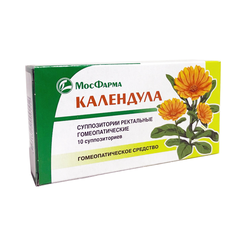 суппозитории ректальные гомеопатические 10 шт.
