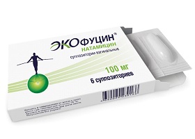 Экофуцин суппозитории вагинальные 100 мг 6 шт.