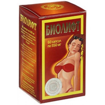 Идеальная грудь капсулы 550 мг 60 шт. (БАД)